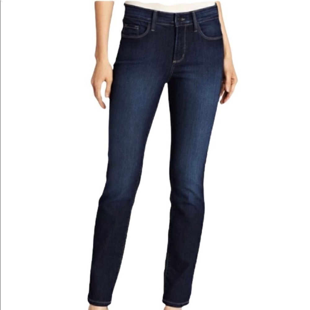‎NYDJ Jean Alina Leggings Lift Tuck Size 6P